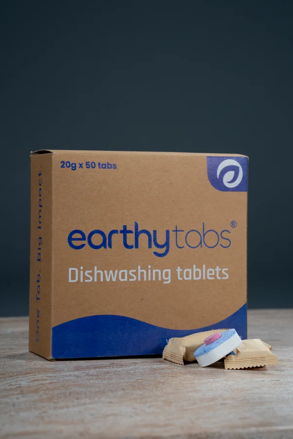 Dishwashing Tablet macro view